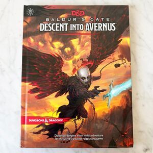 D & D Baldur's Gate Descent into Avernus Dungeons & Dragons Hardcover Book 2019